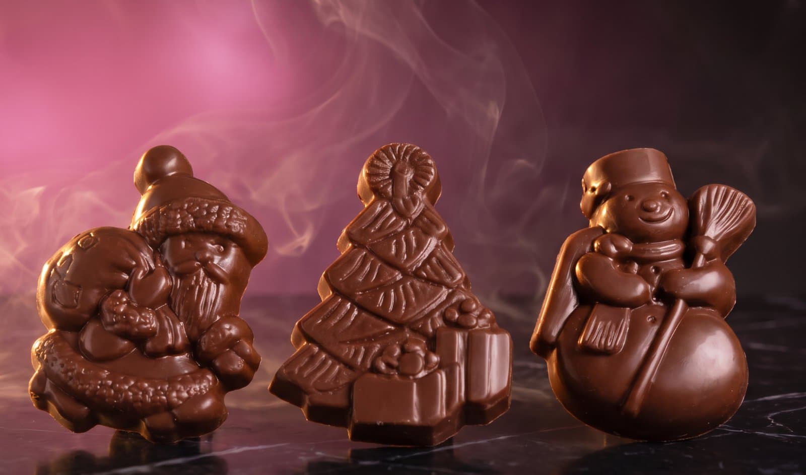 Chocolade kerstfiguren
