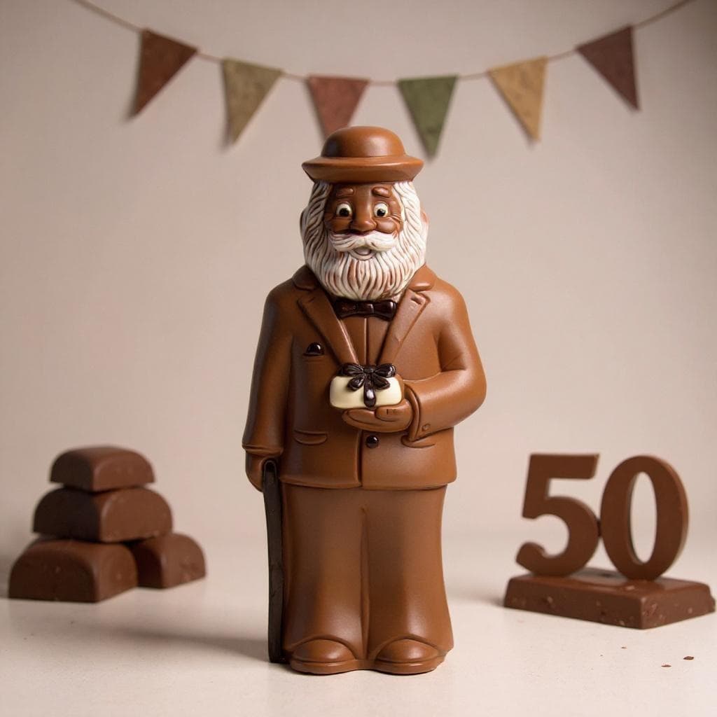 Chocolade Abraham 50 jaar